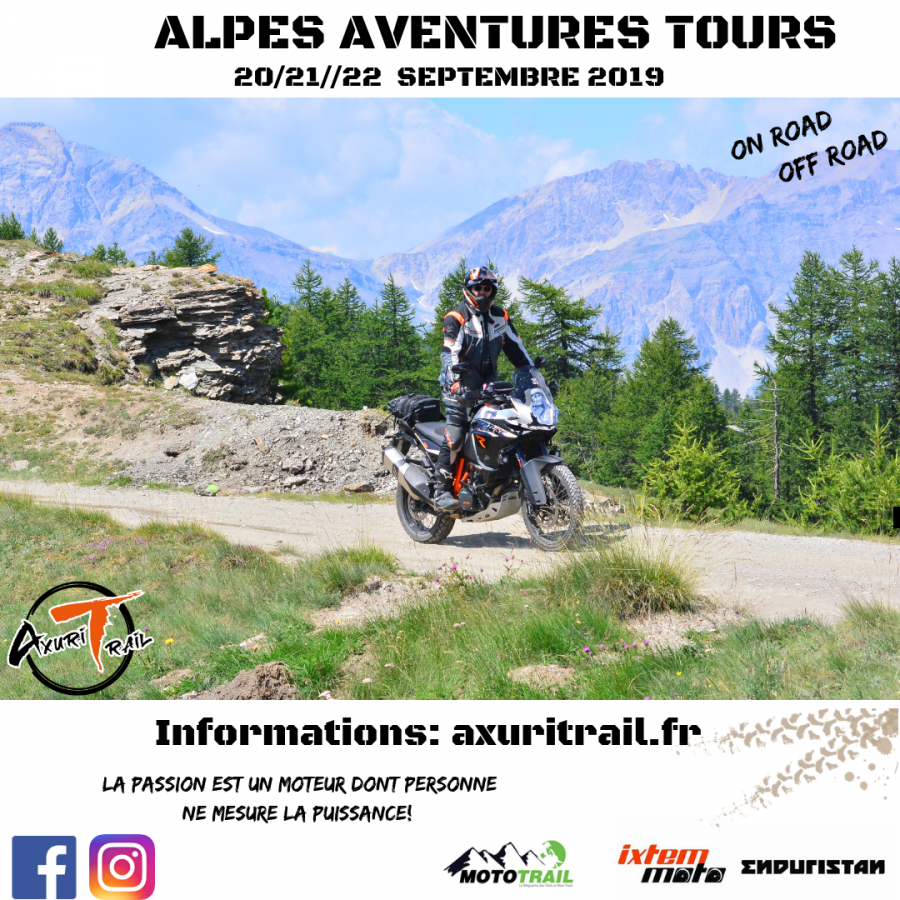 2019 ALPES Aventures tours